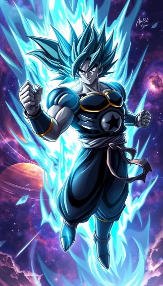 Black Goku Mobile Wallpaper