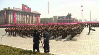 Missile North Korea Vehicle Truck Military Parade Wepons Wallpaper
