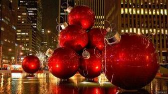 New York Christmas Wallpaper
