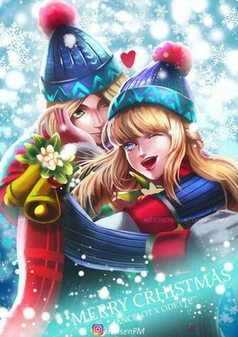 Lancelot Odette Christmas Mobile Legends Hensenfm By