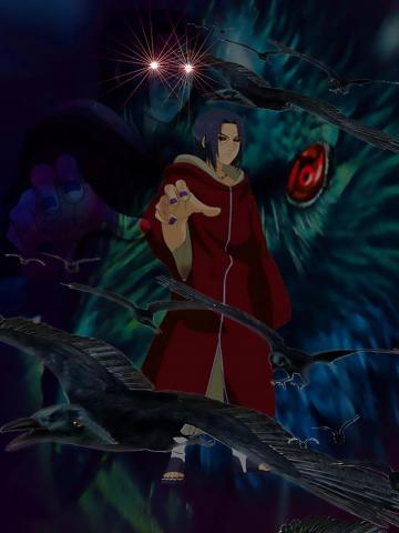 Itachi Edo Tensei Kekkei Genkai Fan Art