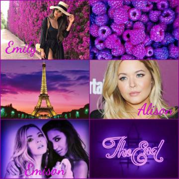 Wallpaper Roxo Emison Pretty Little Liars