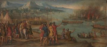 Naval Battle A Italian Renaissance Venetian Art
