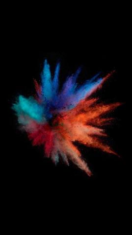 iPhone X Color Splash Wallpaper Cool For Phones