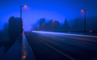 Dark Blue Aesthetic Wallpaper Neon