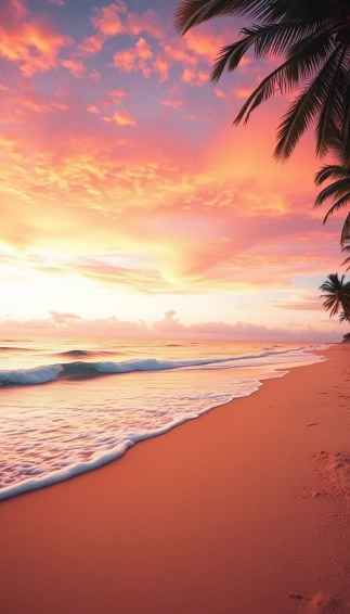 Background For Mobile Of Beach