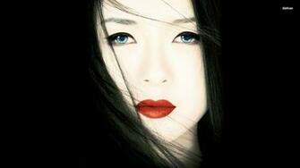 Japanese Girl Geisha Skull Art HD Wallpaper