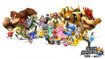 Ssb4 Wallpaper Character S Actual Size Mk Smashbros