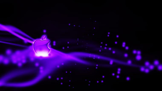 Apple Wallpaper Purple By Sorr535771