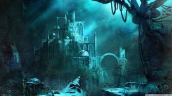 Trine Underwater Castle 4k HD Desktop Wallpaper For Ultra