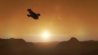 Firefly Serenity Spaceship Starlight Sunlight Wallpaper Background