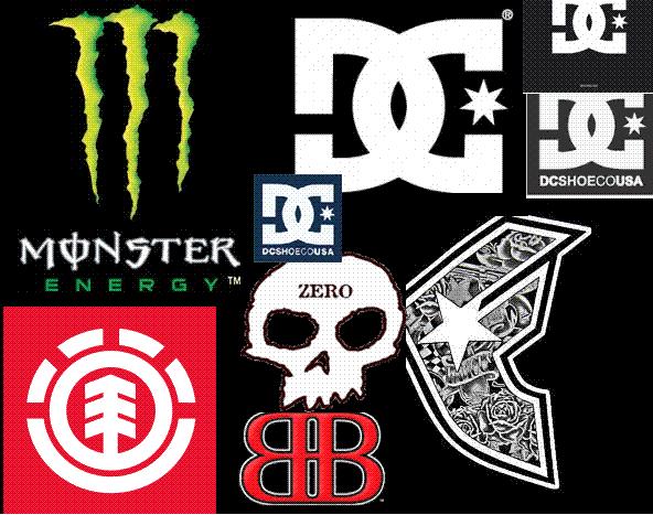 Cool Skate Logos Skateboard