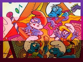 Abstrack Wallpaper Smurf