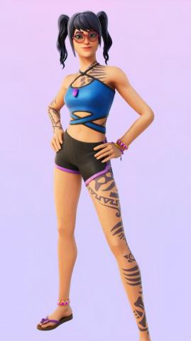 Fortnite Skin Scuba Crystal Outfit Wallpaper 4k Pc Desktop 9870a