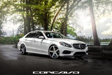 Mercedes Benz E350 Tuning Concavo Wheels Cars Wallpaper
