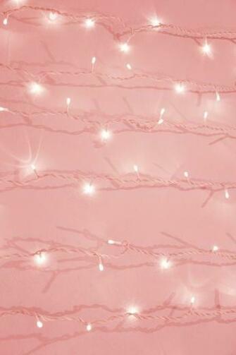 Lights Pink Christmas Wallpaper