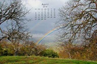 April Showers Desktop Wallpaper Happy