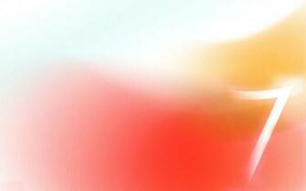 Windows In Orange Blur Widescreen Wallpaper
