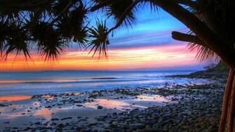 Australian Noosa City Sunset Wallpaper Travel HD