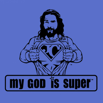 Jesus Superman Wallpaper