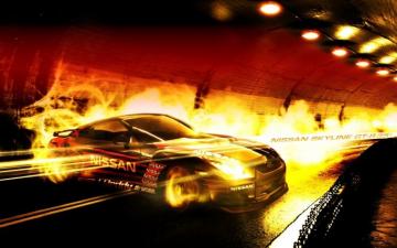 Pin Wallpaper Nfs Need For Speed Female Car Sky Dress