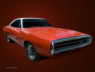 Dodge Charger Rt Wallpaper Orange Hardtop Right Front