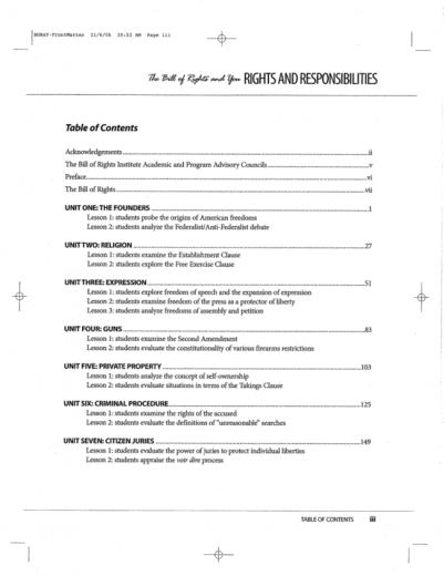 Vidzshare Net Bill Of Rights Incorporation Wallpaper
