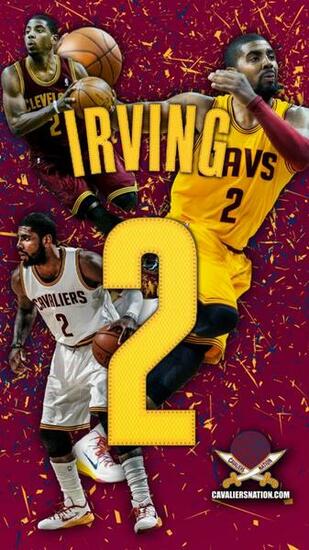 Kyrie Irving Abstract Wallpaper Cavaliers Nation