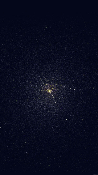 Cluster Of Stars In The Universe iPhone Wallpaper