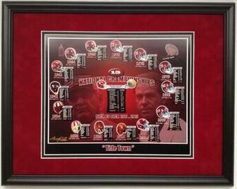 Alabama Football National Championships