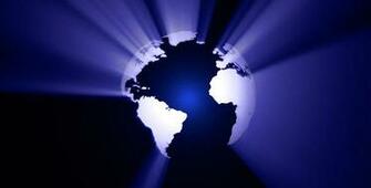 HD Glowing Spinning Globe Loop Motion Graphics Videohive