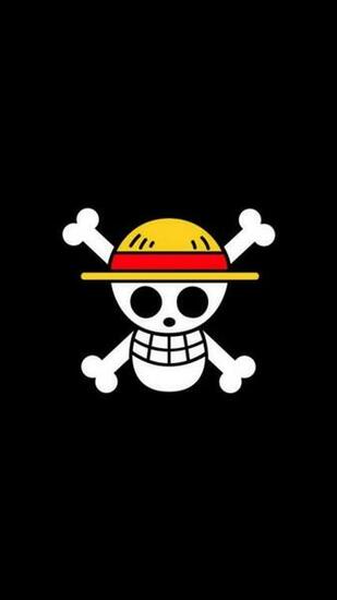 One Piece Straw Hat Luffy Logo Wallpaper And Background