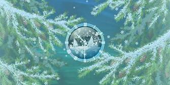 Christmas Clock Screensaver Fairy Tale Is Waiting For You