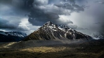 Mountain In New Zealand Wallpaper Nature
