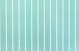 Turquoise And White Wallpaper Sundae Stripe