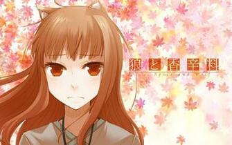 Holo Spice And Wolf Wallpaper