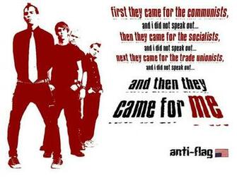 Anti Flag Red By Redstarmedia Desktop Background