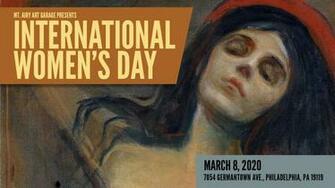 Call For Artists International Women S Day Mt Airy Art Garage