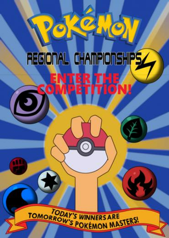 Poster Indigo Pokemon League English Version By Adfpf1 On