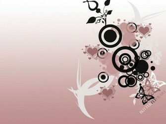 Butterfly Heart Vector Wallpaper HD