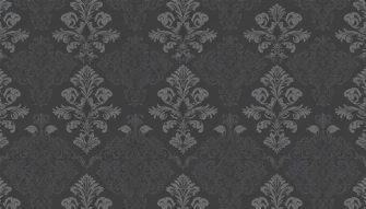 Dark Gray Damask Wallpaper