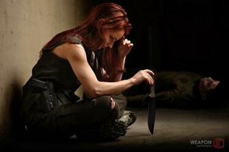 Girls With Guns Redhead Monday