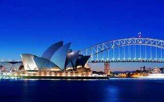 Sydney Opera House And Bridge Wallpaper Travel HD