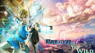 Zelda Breath Of The Wild Abstract Wallpaper By Digi