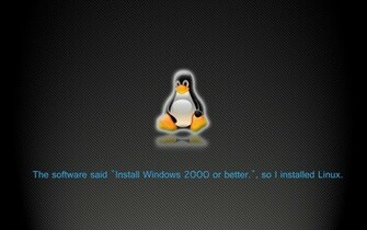 Linux Tux Wallpaper