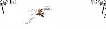 Dual Screen Wallpaper Calvin And Hobbes