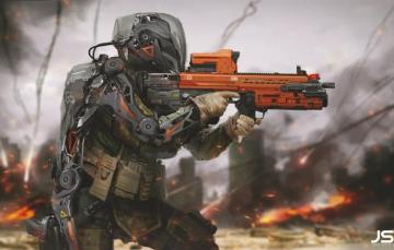 Wallpaper Weapons Soldiers Future Soldier Jude Smith Image For