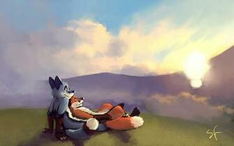 Furry Fox Wallpaper Epic Art By Strange