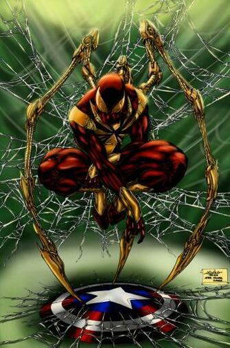 Iron Spider Man By Ronron84