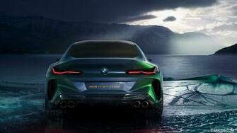 Bmw M8 Gran Coupe Concept Rear HD Wallpaper